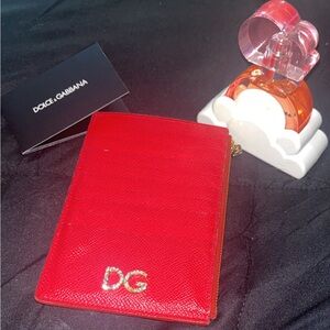 Dolce & Gabbana long card holder/zip wallet with Ariana Grande perfume